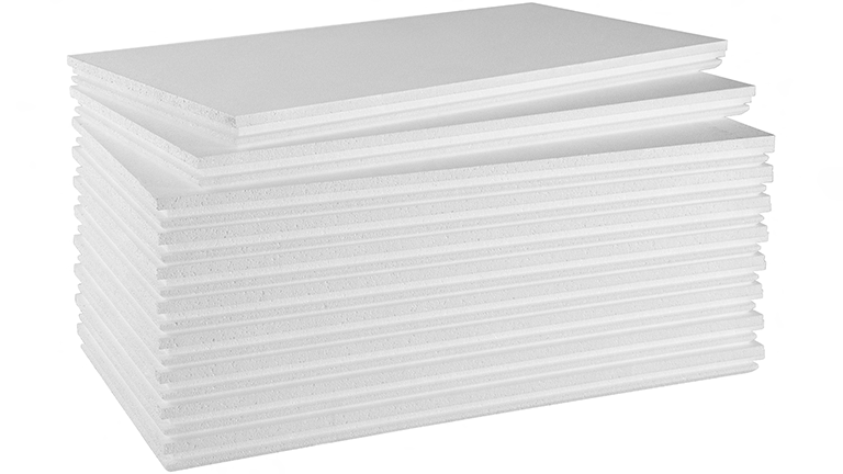 EPS Dämmplatte weiß